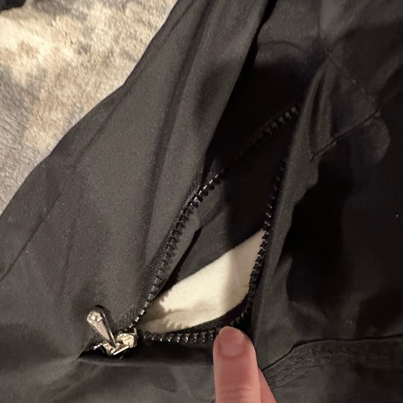 🎿 Obermeyer Resort Snapdragon One Piece Hooded Ski Suit Snowsuit Black Vintage - Picture 4 of 9